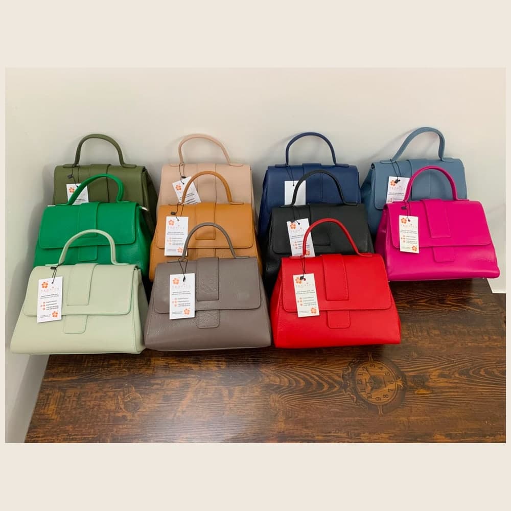 Sacs à main en cuir TROPICS, disponibles en plusieurs coloris